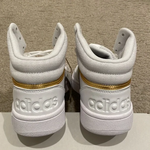 Adidas HOOPS 3.0 MID LIFESTYLE BASKETBALL CLASSIC SHOES women size 7 BNWB - Picture 7 of 8